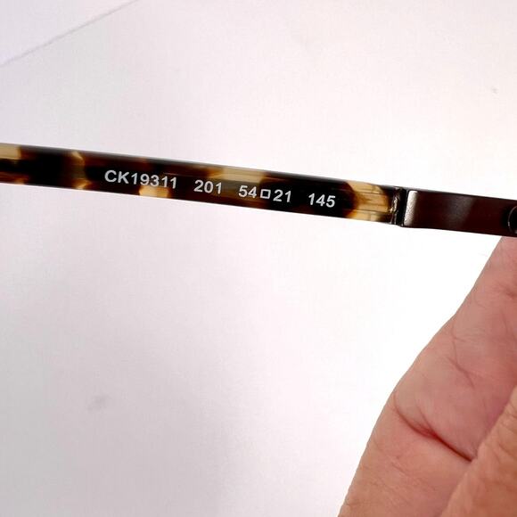 Calvin Klein CK19311 201 54 21 145 Glasses Frames (No Lenses) w/case/cloth #1 - Picture 13 of 16